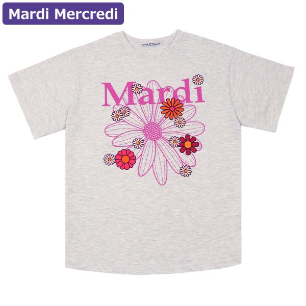 マルディメクルディ Mardi Mercredi Tシャツ TSHIRT FLOWERMARDI B...