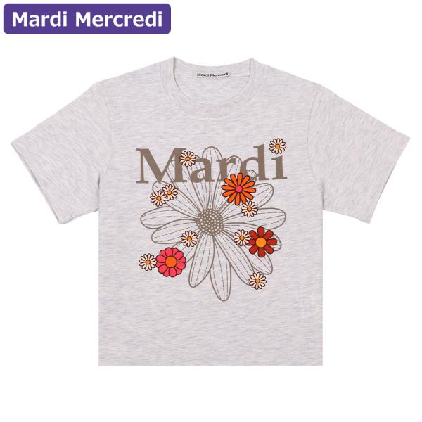 マルディメクルディ Mardi Mercredi Tシャツ SLIM TSHIRT FLOWERMA...