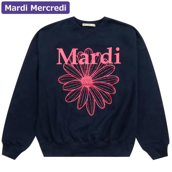 マルディメクルディ Mardi Mercredi スウェット SWEATSHIRT FLOWERMA...