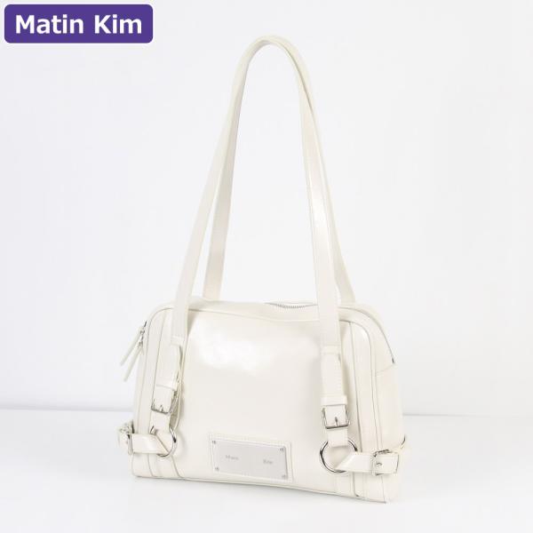 マーティンキム Matin Kim バッグ ショルダーバッグ MK2511BG024M IVORY ...