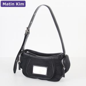マーティンキム Matin Kim バッグ ショルダーバッグ MK2500BG057V B0010BLACK 肩掛け 韓国 レディース 新作