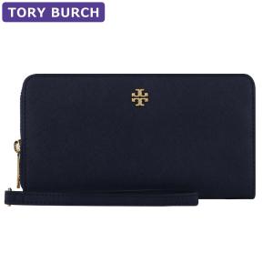 トリーバーチ TORY BURCH 財布 長財布 74179 405 ストラップ付 ラウンドジップ  アウトレット レディース ウォレット 新作｜hommage