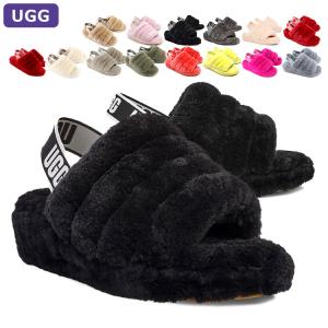 アグ UGG シューズ サンダル FLUFF YEAH SLIDE フラッフ イヤー スライド ムートン 正規品 レディース 新作