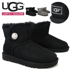 UGG ムートン ブーツ アグ レディース MINI BAILEY BUTTON BLING ミニ ベイリー ボタン ブリング スワロフスキー 正規品