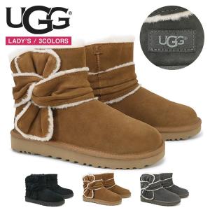 UGG ムートン ブーツ アグ レディース MINI SPILL SEAM BOW ミニ スピル シーム ボウ 正規品 クリスマス プレゼント ギフト 【キャッシュレス5%】