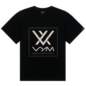 ヴィム VYM Tシャツ SQUARE CRACK TSHIRT BLACK 半袖 レディース メンズ 男女兼用 韓国 ファッション｜hommage