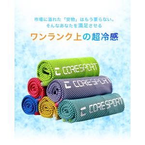 超冷感タオル 3枚 おすすめ の冷たい ひんや...の詳細画像3