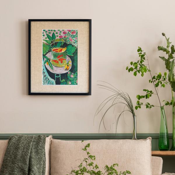 アンリ・マティス 「金魚」アートポスター（フレーム付き） / Henri Matisse “The ...