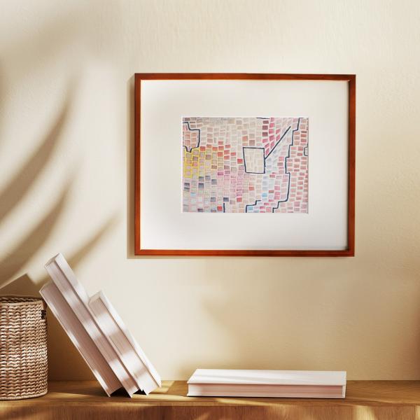 パウル・クレー「豊饒のために」アートポスター（フレーム付き） / Paul Klee “Fertil...