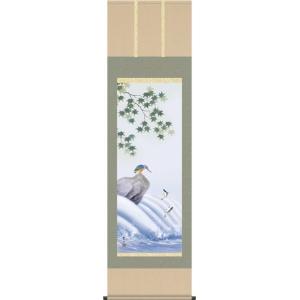 掛軸 掛け軸-四季花鳥(夏)/田村竹世 花鳥掛軸送料無料(尺五)夏用