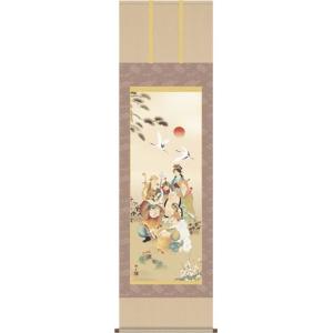 掛け軸専門店 掛軸 通販 松上鶴 （高田 春生） 全国送料無料 新品