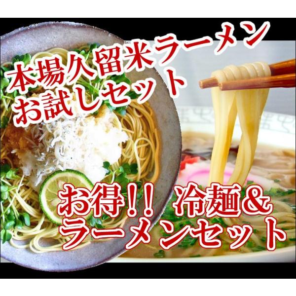 ラーメン　お取り寄せ　本格派ラーメン　＆　冷やし中華　3種6人前　九州男児味2食 中華そば味2食　冷...