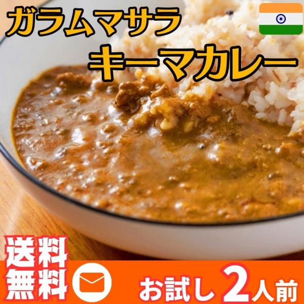 カレー レトルト　キーマカレー　会員価格550円　スパイシー　ガラムマサラ　玉ねぎ　ひき肉　2人前セ...