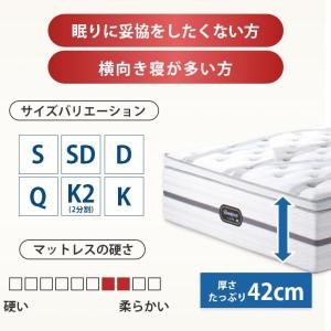 マットレス シモンズ リュクス キング2分割 ...の詳細画像4