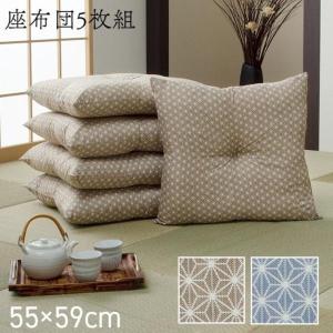 茶道具 茶席用座布団 茶席用座蒲団 市来木綿：縞柄に変更（無/金剛裂