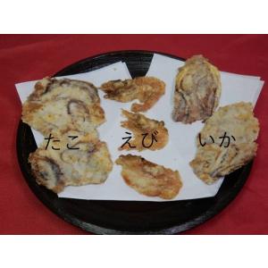 越前海鮮倶楽部 から揚げせんべい詰合わせ たこ いか 甘えび 3種 併せて3袋入り 化粧箱入