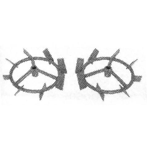 ホンダ耕うん機 アタッチメント F402/F503用 培土車輪 〔宮丸 品番11879〕