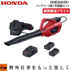 【期間限定プライス】ホンダ 電動ブロワ HHB36AXB-J86 ハンディタイプ・バッテリーDP3660XA×2個・充電器CV3680XA 3種セット｜honda-walk