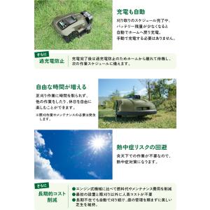 PLOW ロボット芝刈機 AGC210 スケジ...の詳細画像5