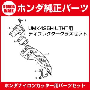 【4月1日はP5倍】ホンダ純正部品　UMK425H1-UTHT用　ナイロンコードカッター用ディフレクターカバーセット 飛散防止カバーセット　【umk425hutht-dfset】｜honda-walk