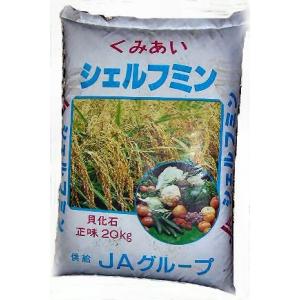 貝化石２０ｋｇ（送料無料）　土壌の酸度矯正に効果