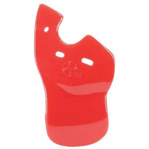 Markwort CーFlap Facial Protection for LeftーHanded Batters, Scarlet