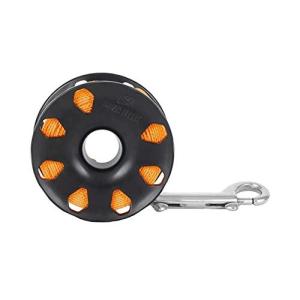 Dive Rite Finger Reel with Brass Clip Wreck Scuba Diving Tech Spool 120' ー