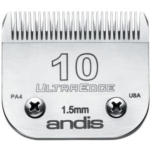 Andis Carbonーinfused Steel Ultraedge Dog Clipper Blade, Sizeー10, 116ーinch C