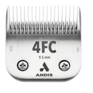 Andis Carbonーinfused Steel Ultraedge Dog Clipper Blade, Sizeー4 Fc, 38ーinch