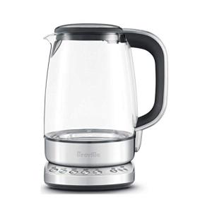 Breville BKE830XL The IQケトル ピュア つや消しステンレススチール 8.7 x 7.2 x 10.5インチ