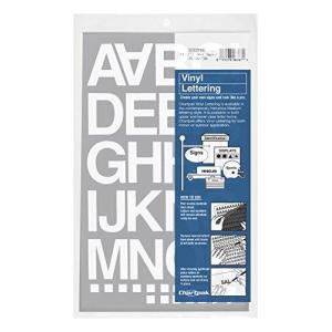 Chartpak SelfAdhesive Vinyl Capital Letters and Numbers, 112 Inch