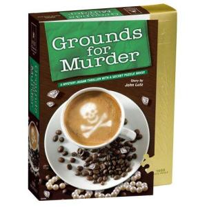 BePuzzled Classic Mystery 1000pc Jigsaw Puzzle ー Grounds for Murder