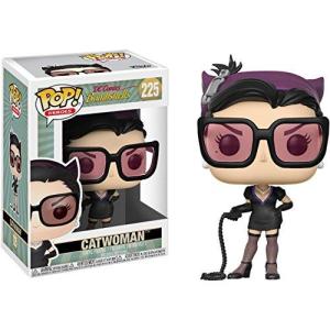Funko Catwoman: DC Bombshell x POP Heroes ビニールフィギュア &amp; 1 POP 互換性のあるPETプラスチック