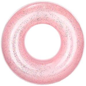 MoKo Swim Rings with Glitter 120cm Diameter Inflatable Pool Float Swimmingの商品画像