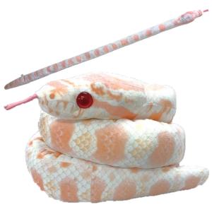 ヘビ シロヘビ リューシズム ぬいぐるみ テイクオフ 蛇 へび : HONDA