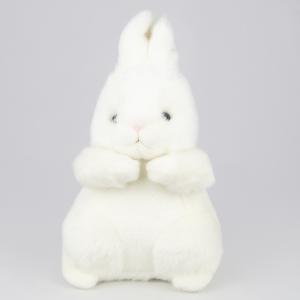 森のなかま（ミニ）ウサギ 白 ぬいぐるみ うさぎ たけのこ : HONDA