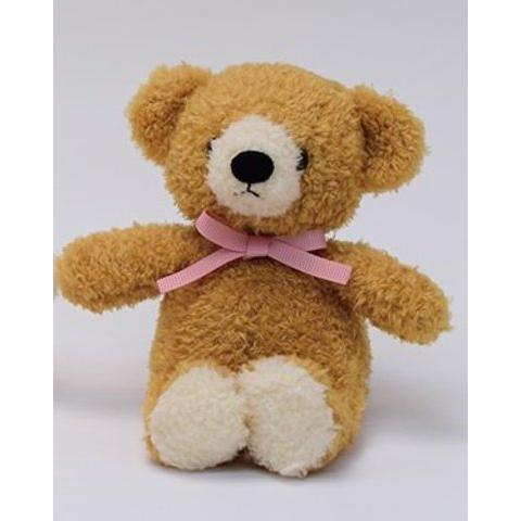 クマのフカフカ SSサイズ ブラウン piccolino  童心 くま ぬいぐるみ クマ テディベア