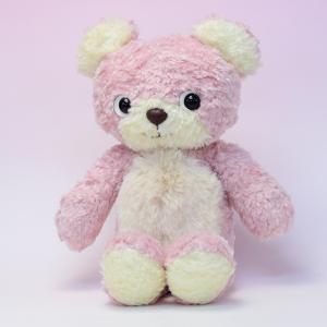 クマのモコ ピンク Mサイズ  童心 くま ぬいぐるみ クマ テディベア｜hondastore