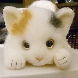ジョリーマンマ　オリエンタルトーイ特大眠り猫ぬいぐるみタグ有り ぬいぐるみ ジョリーマンマ特大 オリエンタルトーイ 眠り猫 グレー