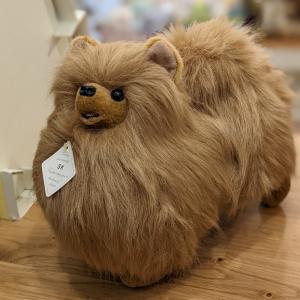 【デッドストック】ラッピング不可 ポメラニアン 四季オリジナル 廃盤品 【商品説明を必ずお読み下さい】犬 ぬいぐるみ