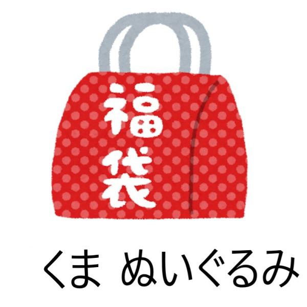 【ギフトラッピング不可】くま ぬいぐるみ 福袋 クマ ベア 中身の見えない福袋