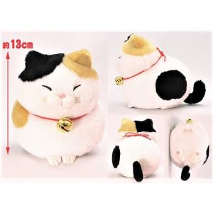 ひげまんじゅう　招き猫　其の弐　BIGぬいぐるみ 黒豆　みーさま 11月新商品》ひげまんじゅう招き猫弐｜アミューズ最新情報