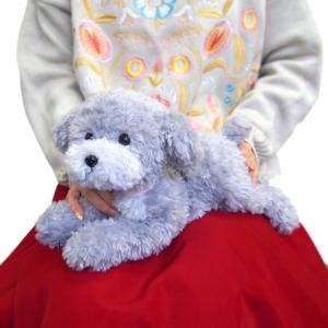 グレイスフル 子犬シリーズ シーズー 立ち 犬 ぬいぐるみ 日本製 三英