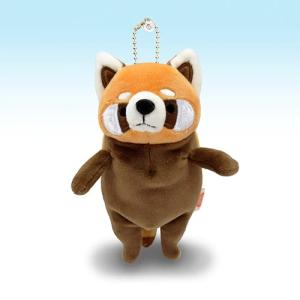 レッサーパンダぬいぐるみ もちれっさー 赤茶 ミニサイズ レッサーパンダ ぬいぐるみ モリサカ