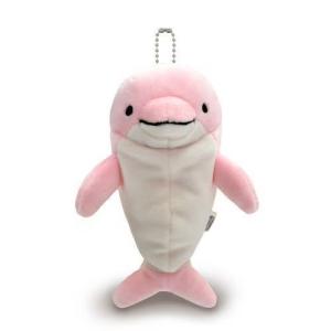 もちいるか ライトブルー miniサイズ イルカ ぬいぐるみ ボール