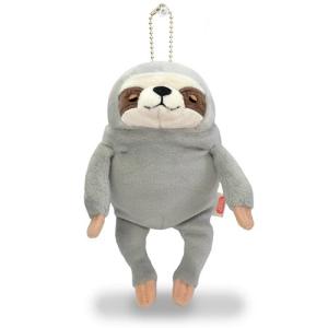 もちなまけ ブラウン ミニ ぬいぐるみ ナマケモノ シナダ