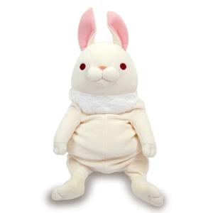 もちうさ 立ち耳 ピンク ミニ ボールチェーンマスコット うさぎ