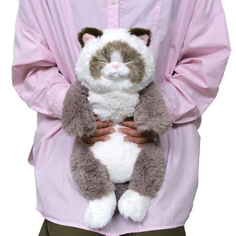 ひざねこ すやすや ラグドール GYBR 猫 ぬいぐるみ ネコ サンレモン