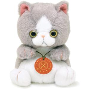 ぬいぐるみ potte 白猫 猫 （ ヌイグルミ ねこ ネコ 動物 雑貨