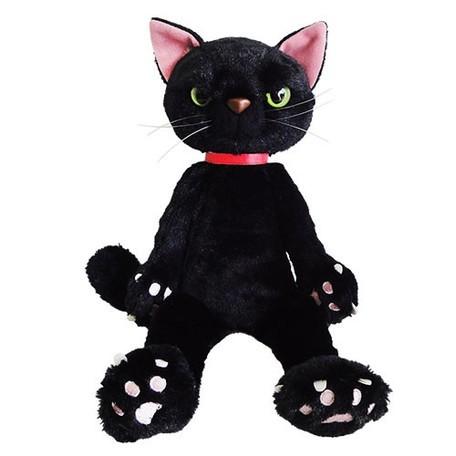 スクラッチ ぬいぐるみ L スクラッチ 内藤デザイン研究所 黒猫 ぬいぐるみ 猫 ネコ
